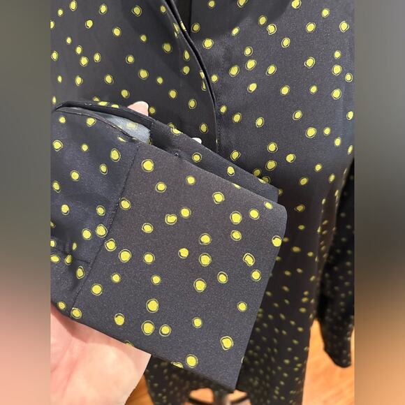 Lafayette 148 New York Scottie Painterly Dots
Charmeuse Blouse - Picture 4 of 10